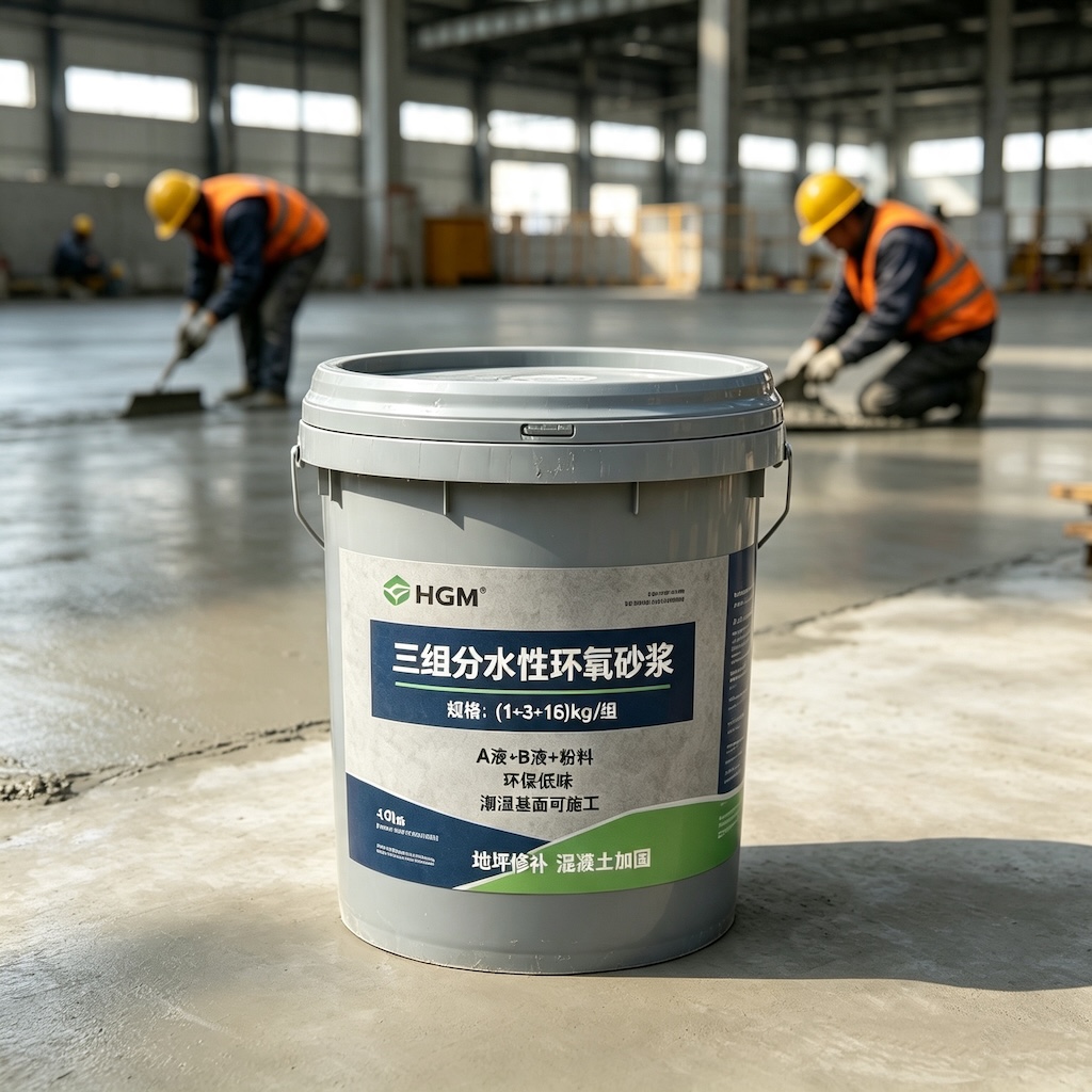 江城三组份水性环氧砂浆